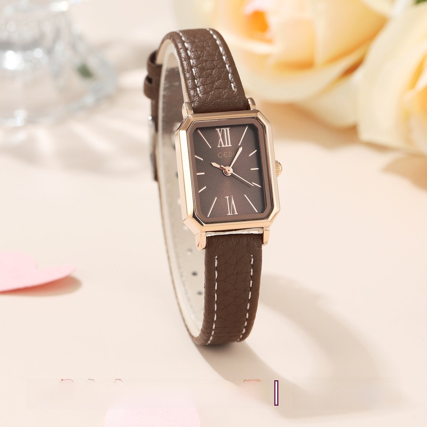 Minimalist and niche square watches