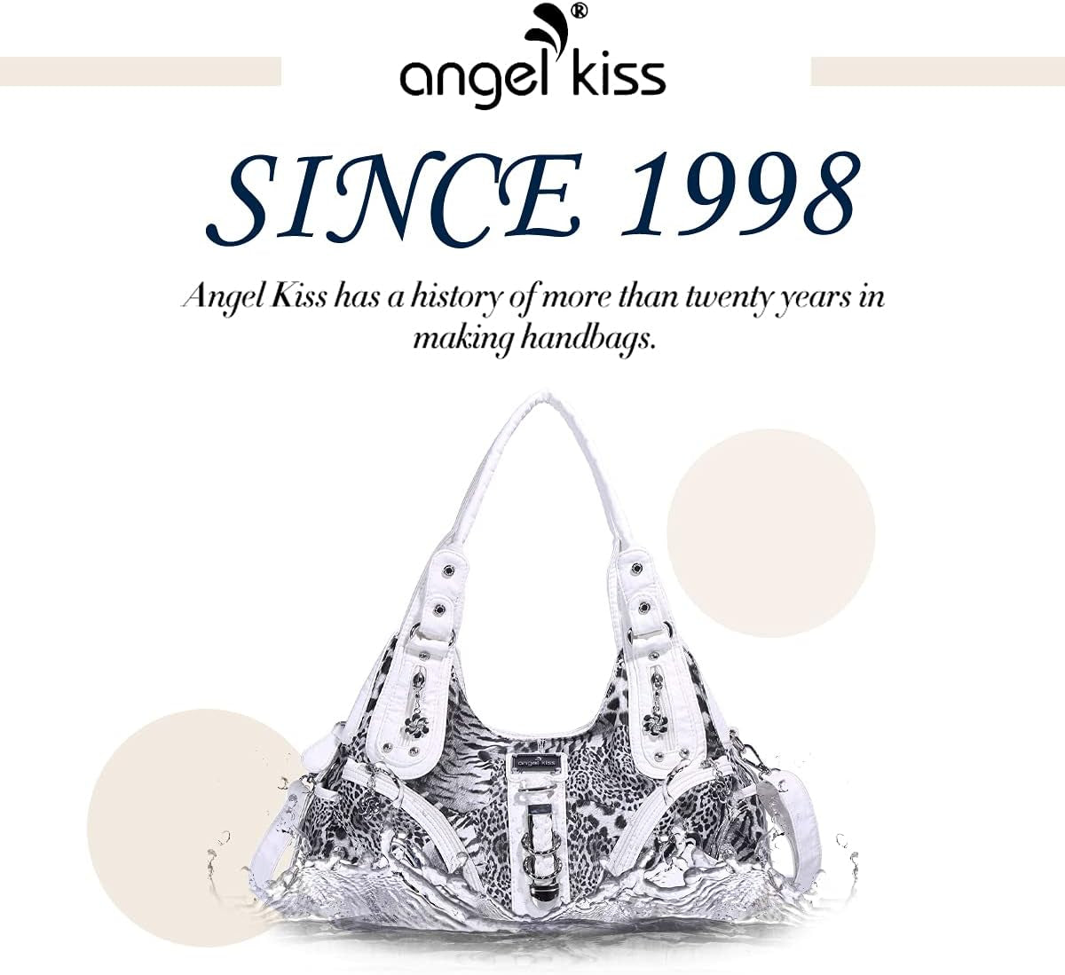 Angelkiss Hobo Purses and Handbags for Women Satchel Handbag Women Purses Large Daily Shoulder Bags