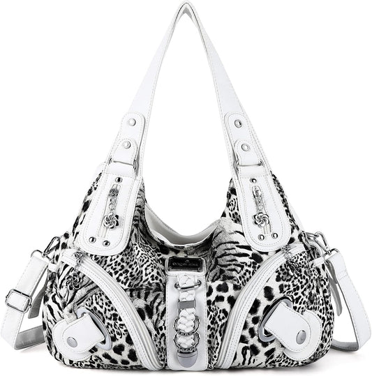 Angelkiss Hobo Purses and Handbags for Women Satchel Handbag Women Purses Large Daily Shoulder Bags
