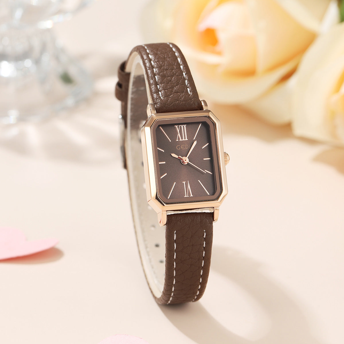 Minimalist and niche square watches